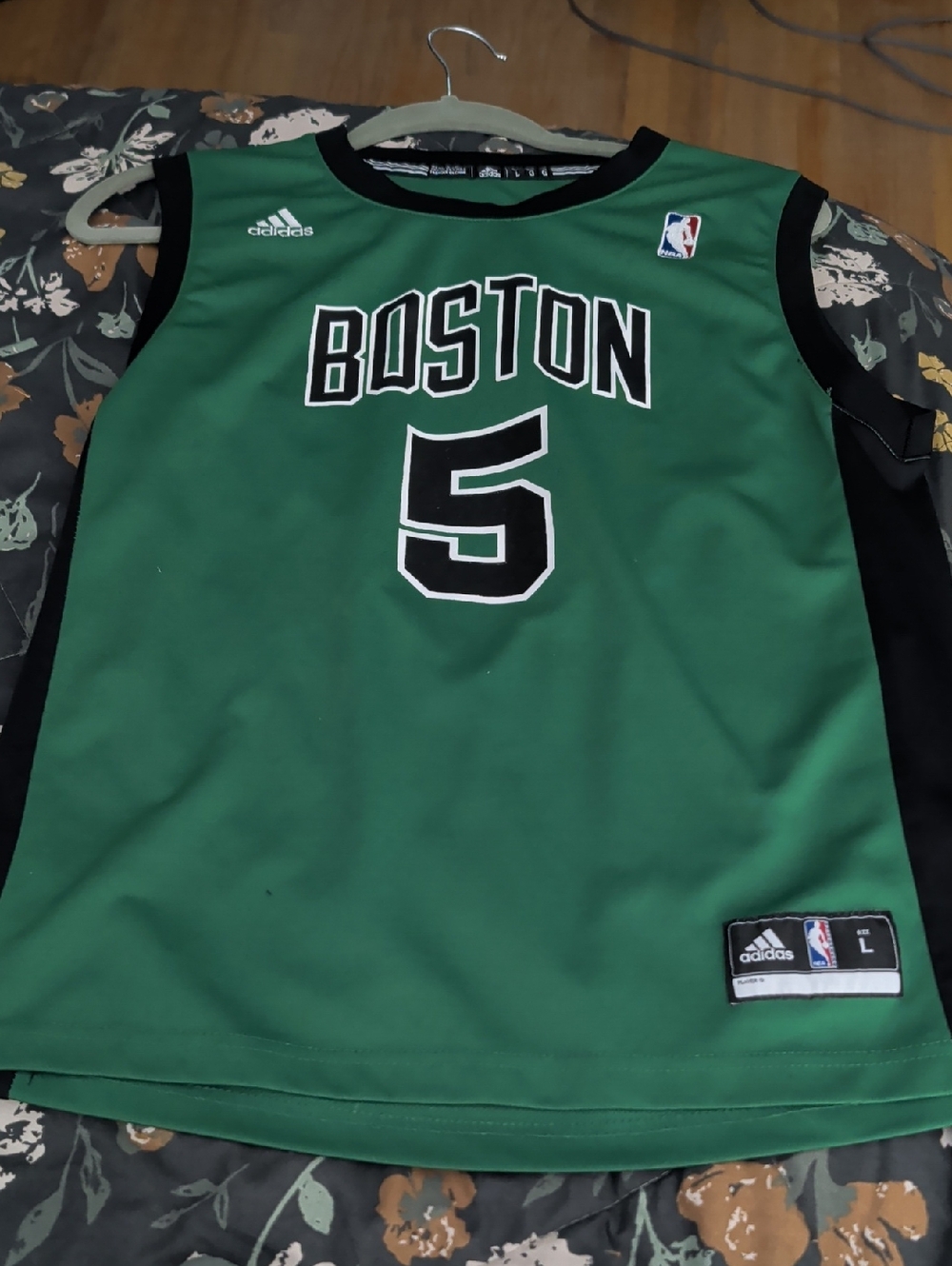 Boston Celtics Garnet #5 Basketball Jersey